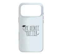 Custodia per iPhone 17 Pro Max ONE DEGREE HOTTER - Cappello divertente per laureati