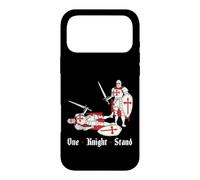 Custodia per iPhone 17 Pro Max One Knight Stand Cavalieri medievali Ren Faire Divertente Jousting