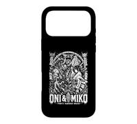 Custodia per iPhone 17 Pro Max Oni e Miko Purity bandisce l'ira mitica giapponese