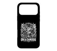 Custodia per iPhone 17 Pro Max Oni e samurai onorano contro l'ira duello