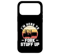 Custodia per iPhone 17 Pro Max Operatore del carrello elevatore Il conducente del carrello elevatore Sono qui per la roba