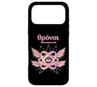 Custodia per iPhone 17 Pro Max Ophanim Thrones Biblicamente accurato Angelcore ebraico Angelcore