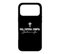 Custodia per iPhone 17 Pro Max Ora Espera Confía Dios Tiene Un Piano Fe Cristiana Cristianos