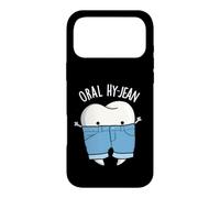 Custodia per iPhone 17 Pro Max Orale Hy-jean Divertente Gioco Di Parole Dentale