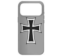Custodia per iPhone 17 Pro Max ORDINE TEUTONIC EMBLEMA CROCE CAVALIERI TEUTONICI CROCIATE