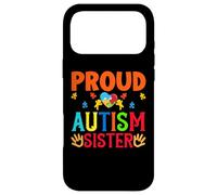 Custodia per iPhone 17 Pro Max Orgoglioso Autismo Sorelle Sista Sis Autistico Donne Fratelli Ragazze