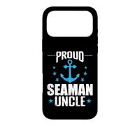 Custodia per iPhone 17 Pro Max Orgoglioso marinaio zio ancora nautico