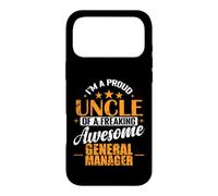 Custodia per iPhone 17 Pro Max Orgoglioso Zio Fantastico Direttore Generale