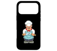 Custodia per iPhone 17 Pro Max Orso Cuoco Coltello da cucina Cucinare