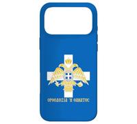 Custodia per iPhone 17 Pro Max Ortodossia o Death Eagle Bandiera bizantina greca