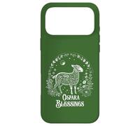 Custodia per iPhone 17 Pro Max Ostara Blessings Pagan Spring Lamb Floral Moon Ostara