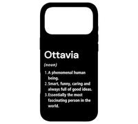 Custodia per iPhone 17 Pro Max Ottavia Definizione del nome Dizionario divertente