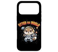 Custodia per iPhone 17 Pro Max Otter This World Boys Space Otter Cartoon Design