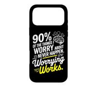 Custodia per iPhone 17 Pro Max Overthinker Umorismo preoccupante funziona divertente