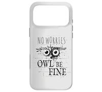 Custodia per iPhone 17 Pro Max Owl Be Fine Meme | Divertente gufo di Street Art Graffiti