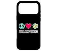 Custodia per iPhone 17 Pro Max Pace, amore, scienza, fisica, studente, insegnante, regalo