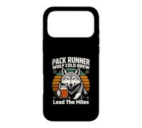 Custodia per iPhone 17 Pro Max Pack Runner Wolf Cold Brew Lead the Miles