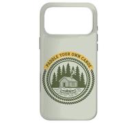 Custodia per iPhone 17 Pro Max Paddle Your Own Canoa Retro Cabin Outdoor