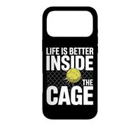 Custodia per iPhone 17 Pro Max Padel Doppio Life Is Better Inside The Cage Padel