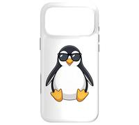 Custodia per iPhone 17 Pro Max Paffuto Cool Penguin con occhiali da sole Summer Vibes