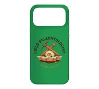 Custodia per iPhone 17 Pro Max Paleontologo di campo scavando il fossile passato