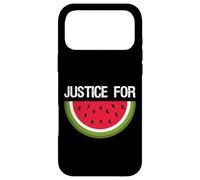 Custodia per iPhone 17 Pro Max Palestina giustizia per la Palestina Anguria Bandiera Palestinese