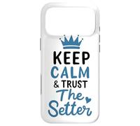 Custodia per iPhone 17 Pro Max Pallavolo Keep Calm And Trust The Setter Giocatore Pallavolo
