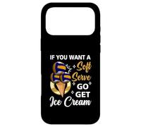 Custodia per iPhone 17 Pro Max Pallavolo Se U Vuoi Un Soft Serve Go Get Ice Cream Beach