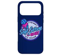 Custodia per iPhone 17 Pro Max Pallavolo Soft Serve Go Get Ice Cream Player Fun