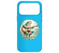 Custodia per iPhone 17 Pro Max Palude Star Frog Suonare Chitarra Musica Lover