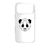 Custodia per iPhone 17 Pro Max Panda Bear come Mandala forme Art