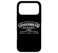 Custodia per iPhone 17 Pro Max Panificio di pan di zenzero, realizzato con amore per Natale vintage