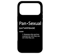 Custodia per iPhone 17 Pro Max Pansessuale Definizione Pans Pride Consapevolezza LGBTQ Pansessuale