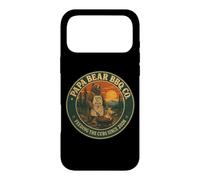 Custodia per iPhone 17 Pro Max Papà Bear BBQ dà da mangiare ai cuccioli dal 2026 Patch Father New Dad