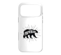 Custodia per iPhone 17 Pro Max Papa Bear Vintage Sunburst Dad Daddy Papo Fathers Day