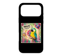 Custodia per iPhone 17 Pro Max Pappagalli perché i cani non possono rispondere Funny Bird Baby Parrot