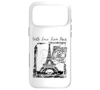 Custodia per iPhone 17 Pro Max Paris With Love from Paris France French Postcard