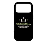 Custodia per iPhone 17 Pro Max Parla con me come AI, Ottimista Nonostante le prove