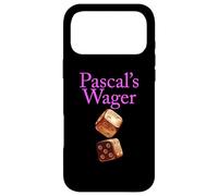 Custodia per iPhone 17 Pro Max Pascal Scommessa Filosofia Logica Fede Pensiero razionale Dio