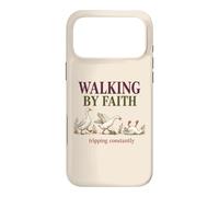Custodia per iPhone 17 Pro Max Passeggiando per fede Christian Goose Divertente Religioso