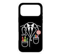 Custodia per iPhone 17 Pro Max Pastello tascabile per pediatra con lecca-lecca