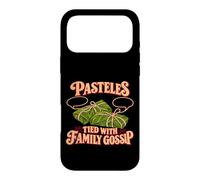 Custodia per iPhone 17 Pro Max "Pastes - Legato ai pettegolezzi familiari" Cibo portoricano