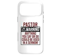 Custodia per iPhone 17 Pro Max PASTOR WARNING! QUALCOSA DICI POTREBBE ESSERE IN UN SERMONE! Meme