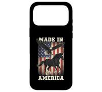 Custodia per iPhone 17 Pro Max Patriottico In American Made Eagle Flag Horse