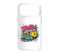 Custodia per iPhone 17 Pro Max Pattini a rotelle anni '90 regalo per lei nostalgia
