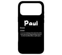 Custodia per iPhone 17 Pro Max Paul Definition Personalized Name Custom Costume For Pauls