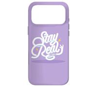 Custodia per iPhone 17 Pro Max Paul Frank Stay Real Bubble Testo