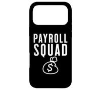 Custodia per iPhone 17 Pro Max PAYROLL SQUAD Carino Risorse Umane Finanza Scheda attività Ufficio