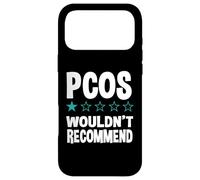 Custodia per iPhone 17 Pro Max PCOS non consiglierebbe - Divertente vestito per la consapevolezza PCOS