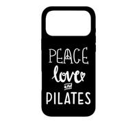 Custodia per iPhone 17 Pro Max Peace Love and Pilates is My Happy Hour In My Pilates Era